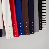 【8色展開】袖ボタンハイネックリブプルオーバー | RMAF NICE CLAUP / OLIVE des OLIVE | 詳細画像2