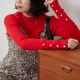 【8色展開】袖ボタンハイネックリブプルオーバー | RMAF NICE CLAUP / OLIVE des OLIVE | 詳細画像32
