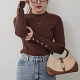 【8色展開】袖ボタンハイネックリブプルオーバー | RMAF NICE CLAUP / OLIVE des OLIVE | 詳細画像41