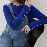 【8色展開】袖ボタンハイネックリブプルオーバー | RMAF NICE CLAUP / OLIVE des OLIVE | 詳細画像45