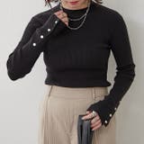 【8色展開】袖ボタンハイネックリブプルオーバー | RMAF NICE CLAUP / OLIVE des OLIVE | 詳細画像54