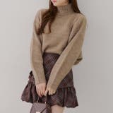 モカ | ヤクタッチハイネックプルオーバー | RMAF　NICE CLAUP / OLIVE des OLIVE