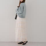 【5色展開】ヤクタッチハーフジップニット | RMAF　NICE CLAUP / OLIVE des OLIVE | 詳細画像18 