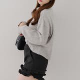 【5色展開】ヤクタッチハーフジップニット | RMAF　NICE CLAUP / OLIVE des OLIVE | 詳細画像26 