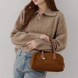 【5色展開】ヤクタッチハーフジップニット | RMAF　NICE CLAUP / OLIVE des OLIVE | 詳細画像33 