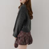 【5色展開】ヤクタッチハーフジップニット | RMAF　NICE CLAUP / OLIVE des OLIVE | 詳細画像5 