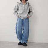 ネップ入りハーフジップニット | RMAF NICE CLAUP / OLIVE des OLIVE | 詳細画像8