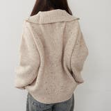 ネップ入りハーフジップニット | RMAF NICE CLAUP / OLIVE des OLIVE | 詳細画像13