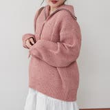 ネップ入りハーフジップニット | RMAF NICE CLAUP / OLIVE des OLIVE | 詳細画像21