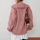 ネップ入りハーフジップニット | RMAF NICE CLAUP / OLIVE des OLIVE | 詳細画像22