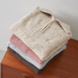 ネップ入りハーフジップニット | RMAF NICE CLAUP / OLIVE des OLIVE | 詳細画像2