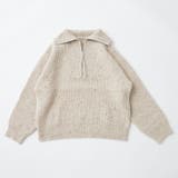 ネップ入りハーフジップニット | RMAF NICE CLAUP / OLIVE des OLIVE | 詳細画像35