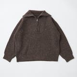 ネップ入りハーフジップニット | RMAF NICE CLAUP / OLIVE des OLIVE | 詳細画像36