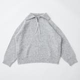 ネップ入りハーフジップニット | RMAF NICE CLAUP / OLIVE des OLIVE | 詳細画像37