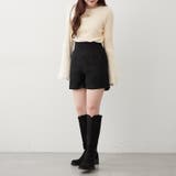 【Web限定】フェザー切替ニット | RMAF　NICE CLAUP / OLIVE des OLIVE | 詳細画像9 