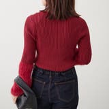 【Web限定】フェザー切替ニット | RMAF　NICE CLAUP / OLIVE des OLIVE | 詳細画像19 