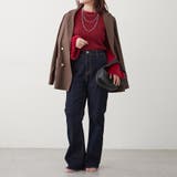 【Web限定】フェザー切替ニット | RMAF　NICE CLAUP / OLIVE des OLIVE | 詳細画像24 