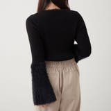 【Web限定】フェザー切替ニット | RMAF　NICE CLAUP / OLIVE des OLIVE | 詳細画像31 