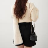 【Web限定】フェザー切替ニット | RMAF　NICE CLAUP / OLIVE des OLIVE | 詳細画像5 