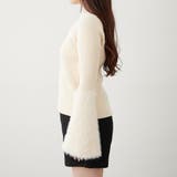 【Web限定】フェザー切替ニット | RMAF　NICE CLAUP / OLIVE des OLIVE | 詳細画像34 