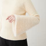 【Web限定】フェザー切替ニット | RMAF　NICE CLAUP / OLIVE des OLIVE | 詳細画像37 