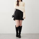 【Web限定】フェザー切替ニット | RMAF　NICE CLAUP / OLIVE des OLIVE | 詳細画像7 