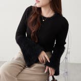 【Web限定】フェザー切替ニット | RMAF　NICE CLAUP / OLIVE des OLIVE | 詳細画像25 