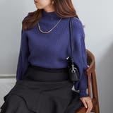 PBTボトルネックプルオーバー | NICE CLAUP / OLIVE des OLIVE OUTLET | 詳細画像12