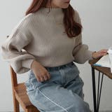 PBTボトルネックプルオーバー | NICE CLAUP / OLIVE des OLIVE OUTLET | 詳細画像3