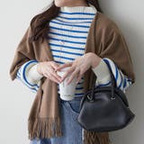 ブルー系 | PBTボトルネックプルオーバー | NICE CLAUP / OLIVE des OLIVE OUTLET