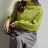 イエロー | 【Web限定】PBTボトルネックプルオーバー | NICE CLAUP / OLIVE des OLIVE OUTLET