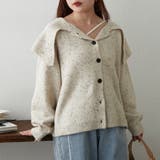 襟付きニットカーディガン | NICE CLAUP / OLIVE des OLIVE OUTLET | 詳細画像8