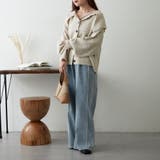 襟付きニットカーディガン | NICE CLAUP / OLIVE des OLIVE OUTLET | 詳細画像11
