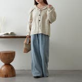 襟付きニットカーディガン | NICE CLAUP / OLIVE des OLIVE OUTLET | 詳細画像14