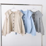 襟付きニットカーディガン | NICE CLAUP / OLIVE des OLIVE OUTLET | 詳細画像2