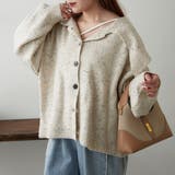 襟付きニットカーディガン | NICE CLAUP / OLIVE des OLIVE OUTLET | 詳細画像4