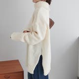 タートルネック起毛トップス | NICE CLAUP / OLIVE des OLIVE　OUTLET | 詳細画像14 