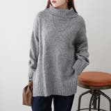 タートルネック起毛トップス | NICE CLAUP / OLIVE des OLIVE　OUTLET | 詳細画像4 