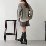 ジャガードニットカーディガン | NICE CLAUP / OLIVE des OLIVE OUTLET | 詳細画像8