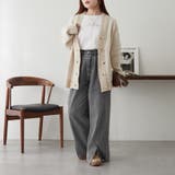 ジャガードニットカーディガン | NICE CLAUP / OLIVE des OLIVE OUTLET | 詳細画像17