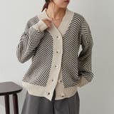ジャガードニットカーディガン | NICE CLAUP / OLIVE des OLIVE OUTLET | 詳細画像2