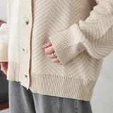 ジャガードニットカーディガン | NICE CLAUP / OLIVE des OLIVE OUTLET | 詳細画像23