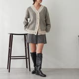 ジャガードニットカーディガン | NICE CLAUP / OLIVE des OLIVE OUTLET | 詳細画像4