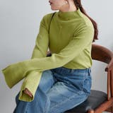 【Web限定】袖フレアハイネックニット | NICE CLAUP / OLIVE des OLIVE OUTLET | 詳細画像2