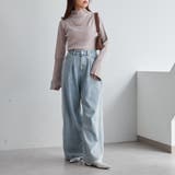 【Web限定】袖フレアハイネックニット | NICE CLAUP / OLIVE des OLIVE OUTLET | 詳細画像25
