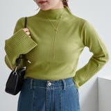 【Web限定】袖フレアハイネックニット | NICE CLAUP / OLIVE des OLIVE OUTLET | 詳細画像3