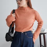 オレンジ | 【Web限定】袖フレアハイネックニット | NICE CLAUP / OLIVE des OLIVE OUTLET