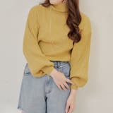 PBTパフスリーブニット | NICE CLAUP / OLIVE des OLIVE OUTLET | 詳細画像2