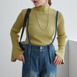 イエロー | 【Web限定】袖フレアニット | NICE CLAUP / OLIVE des OLIVE OUTLET