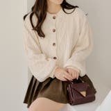 【Web限定】前後2wayモールケーブルニット | NICE CLAUP / OLIVE des OLIVE OUTLET | 詳細画像3